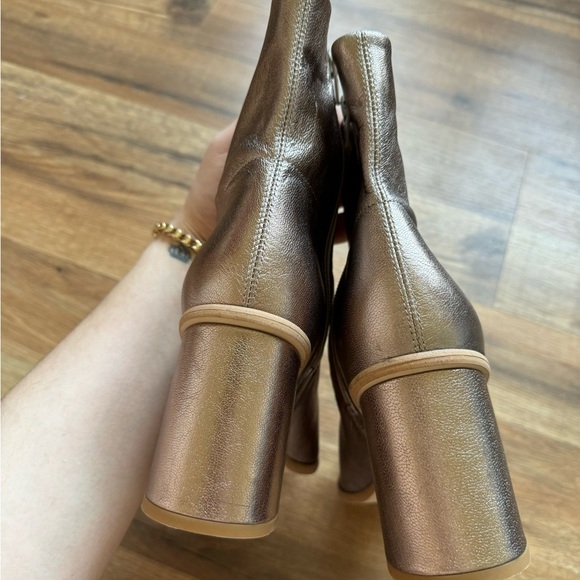 Free People Sienna Ankle Boot Bronze - Picture 5 of 11